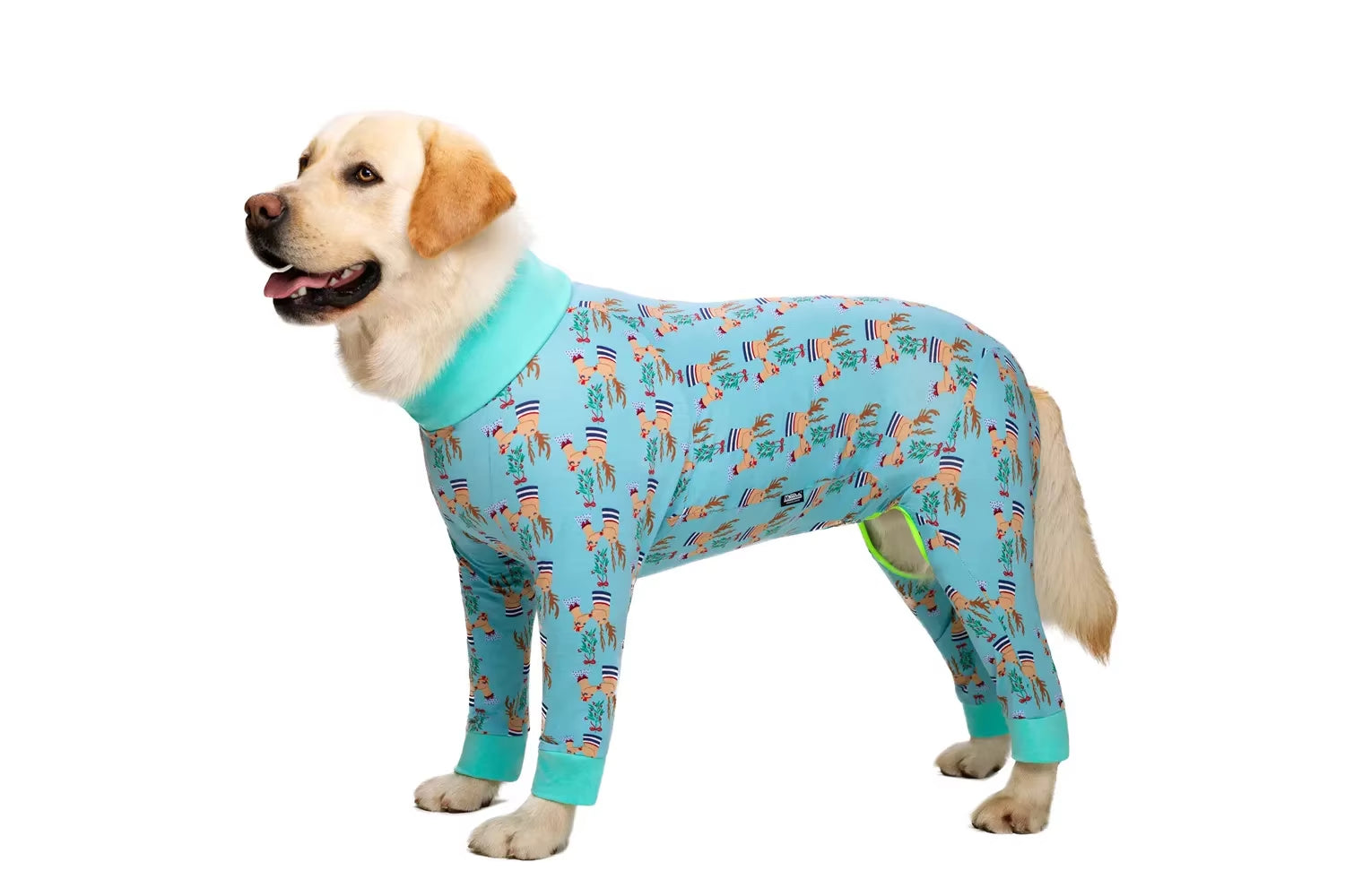 Medium Large Dogs Pajamas for Pet Dogs Clothes Jumpsuit for Dog Costume Coat for Dogs Cartoon Printed Clothing Shirt Ropa Perro