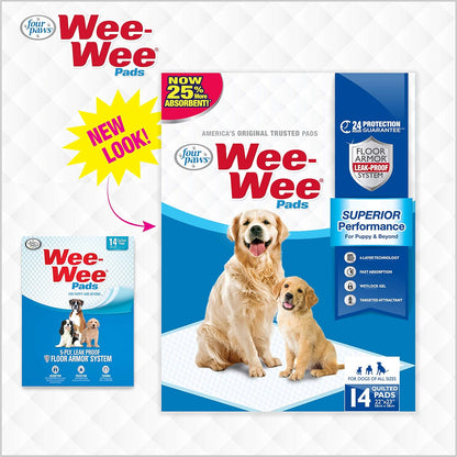 Wee Wee Pads, Pack of 14