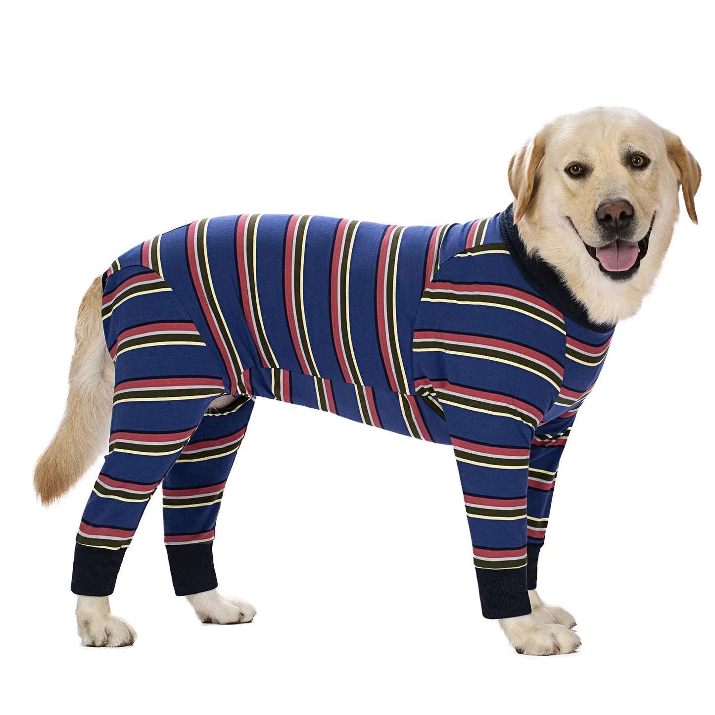 Medium Large Dogs Pajamas for Pet Dogs Clothes Jumpsuit for Dog Costume Coat for Dogs Cartoon Printed Clothing Shirt Ropa Perro