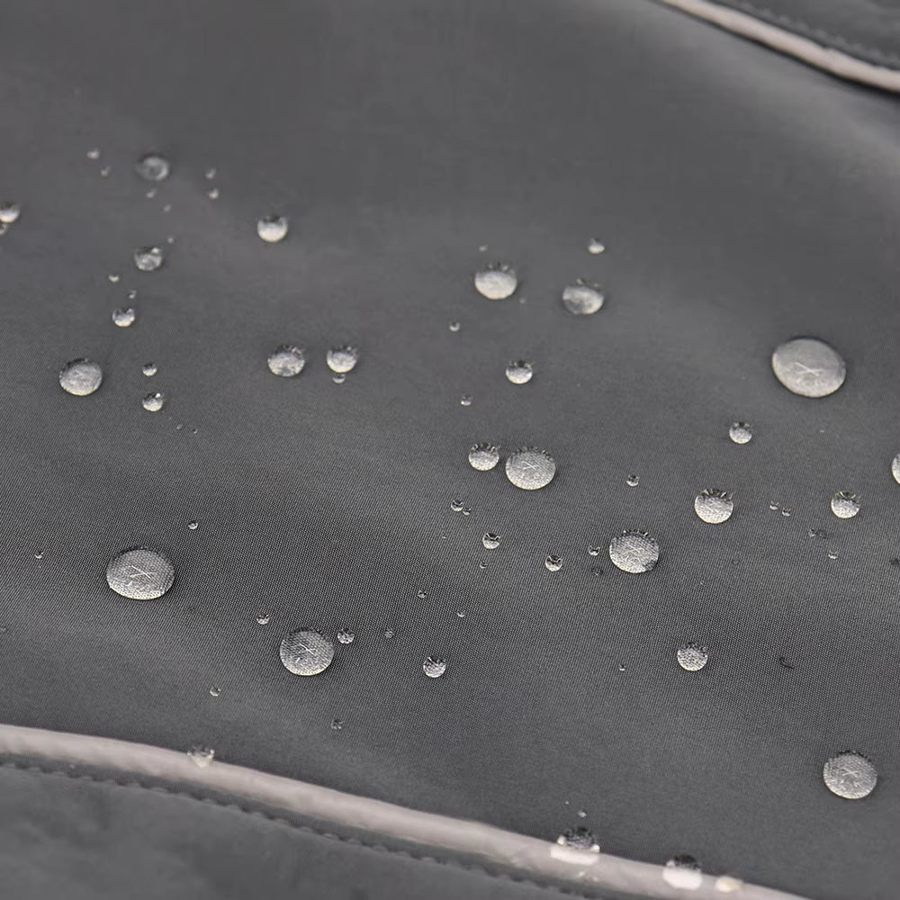 Waterproof Dog Vest Clothes Warm Padded Pet Winter Clothing Jacket Coat Large Dogs Labrador Outfit with Reflective Nylon Rope