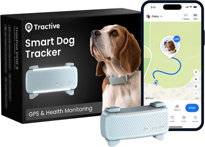 Smart Dog Tracker | 2025 Edition | Real-Time GPS Tracking | Escape & Health Alerts | Vitals Monitoring | Market Leader (Mint)