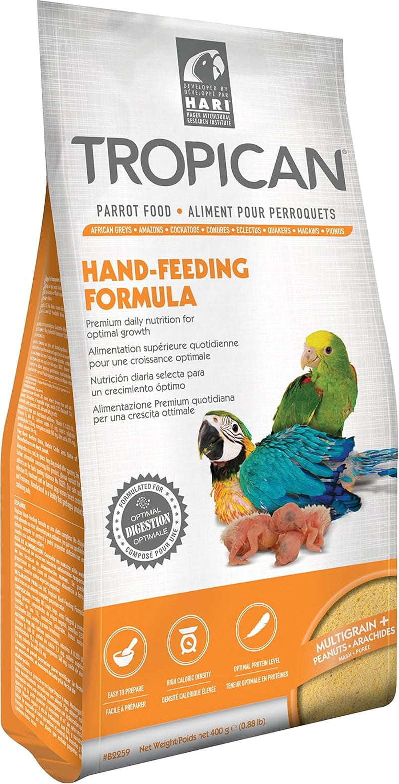 Tropican Hand Feeding Formula 400G