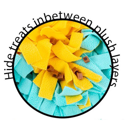 Colourful Connectable Snuffle Play Mat Slow Feeding Interactive Dog Puppy Game